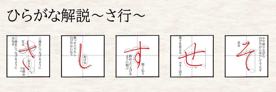 きれいな文字の書き方 ひらがな編 和みの書 奈津