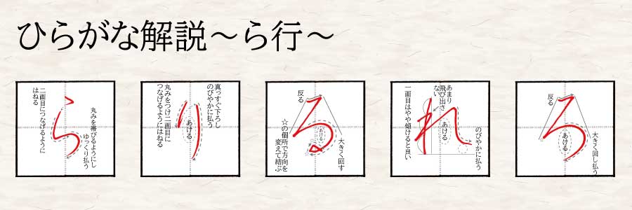 きれいな文字の書き方 ひらがな編 和みの書 奈津